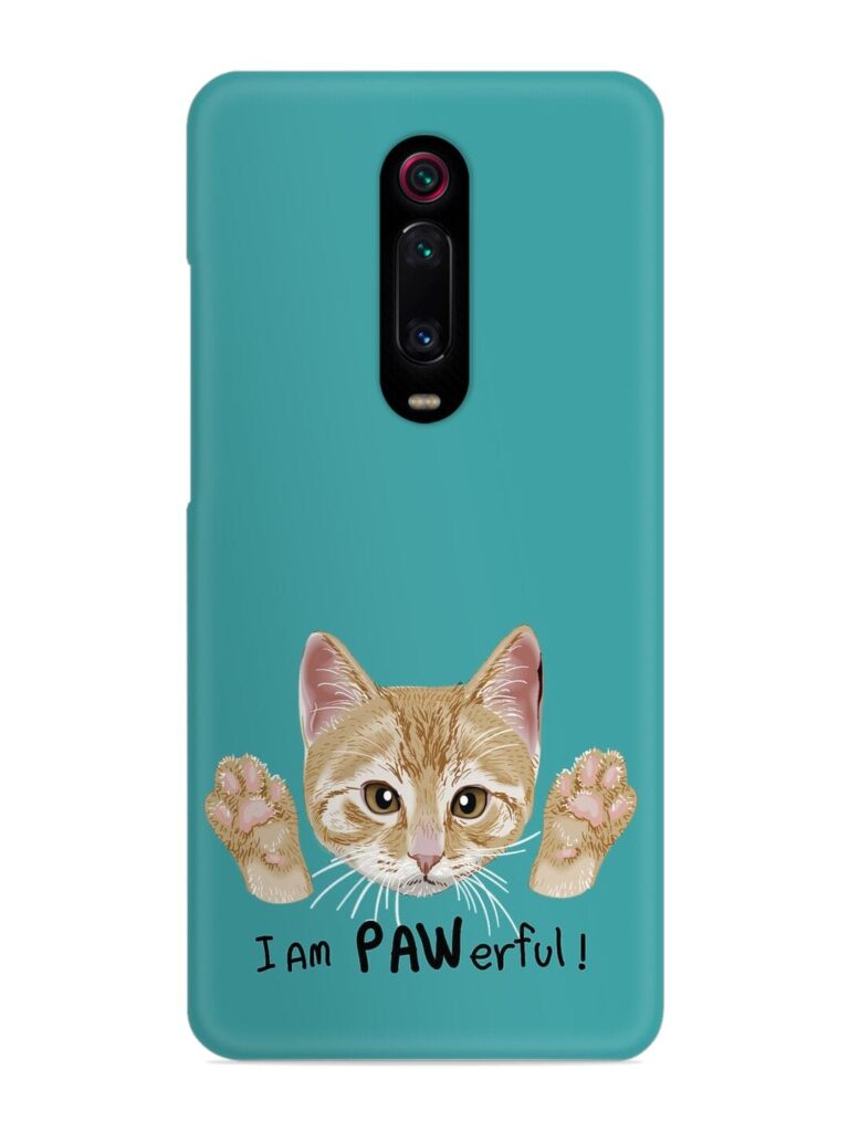Typography Slogan Cat Snap Case for Xiaomi Redmi K20 Pro Zapvi
