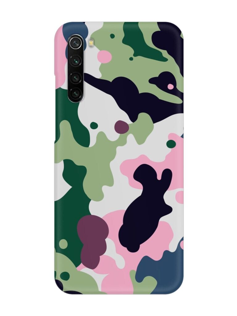 Seamless Funky Camouflage Snap Case for Xiaomi Redmi Note 8 Zapvi