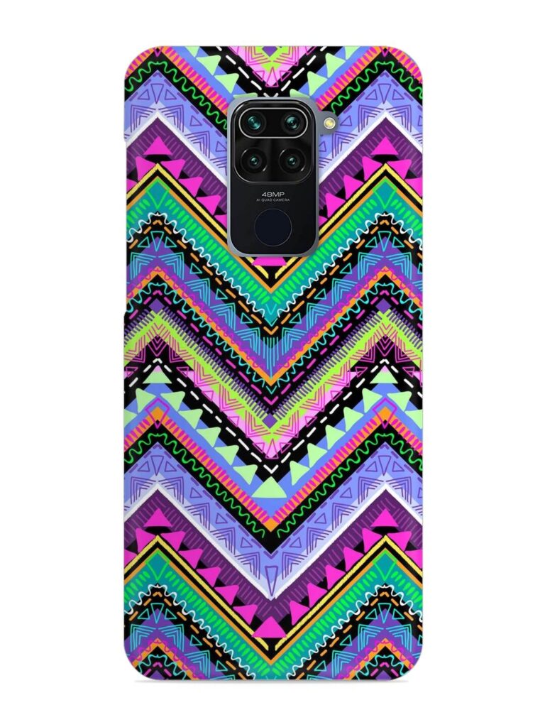 Tribal Aztec Print Snap Case for Xiaomi Redmi Note 9 Zapvi