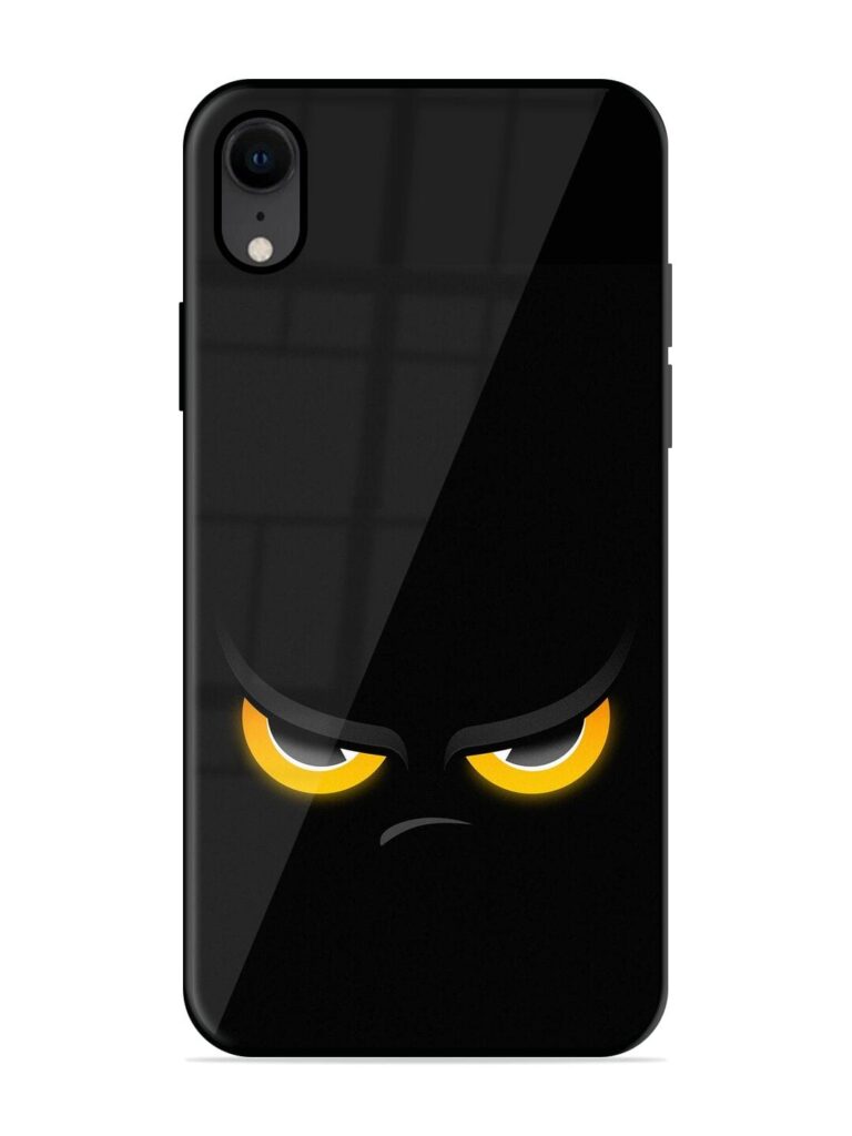 Scary Yellow Eye Glossy Metal TPU Phone Cover for Apple Iphone Xr Zapvi
