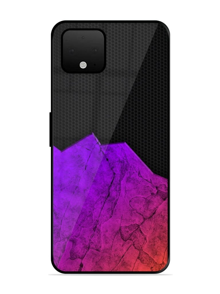 Minimalist Gradient Glossy Metal Phone Cover for Google Pixel 4 Zapvi
