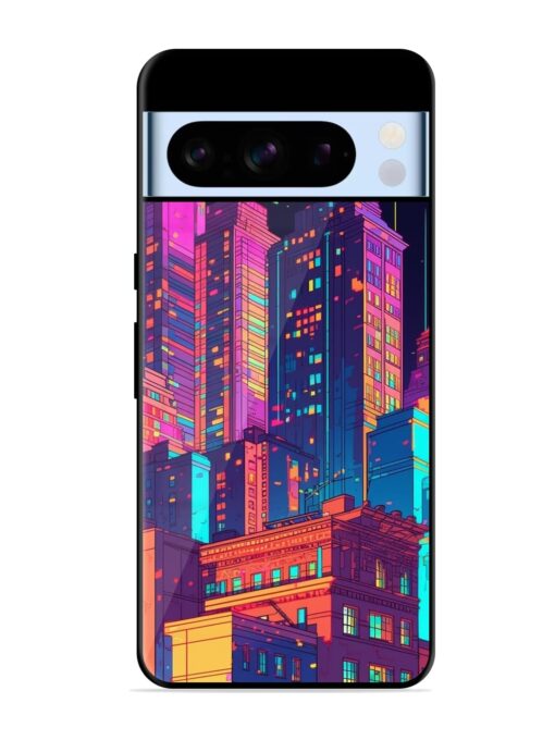City View Glossy Metal Phone Cover for Google Pixel 8 Pro Zapvi
