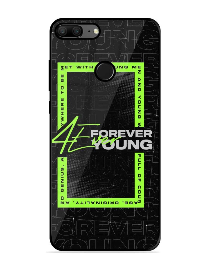 Forever Young Glossy Metal Phone Cover for Honor 9 Lite Zapvi