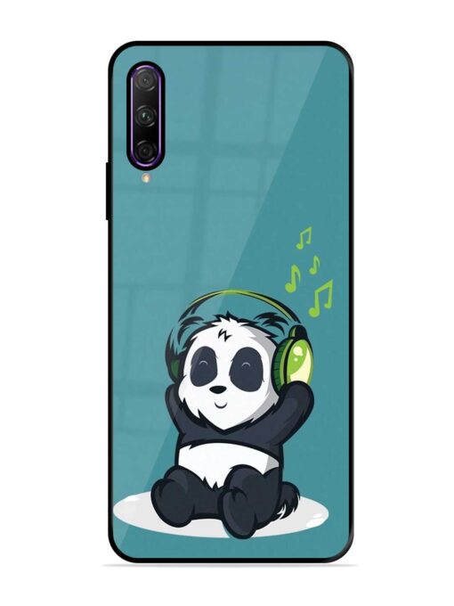 Music Panda Glossy Metal Phone Cover for Honor 9X Pro Zapvi