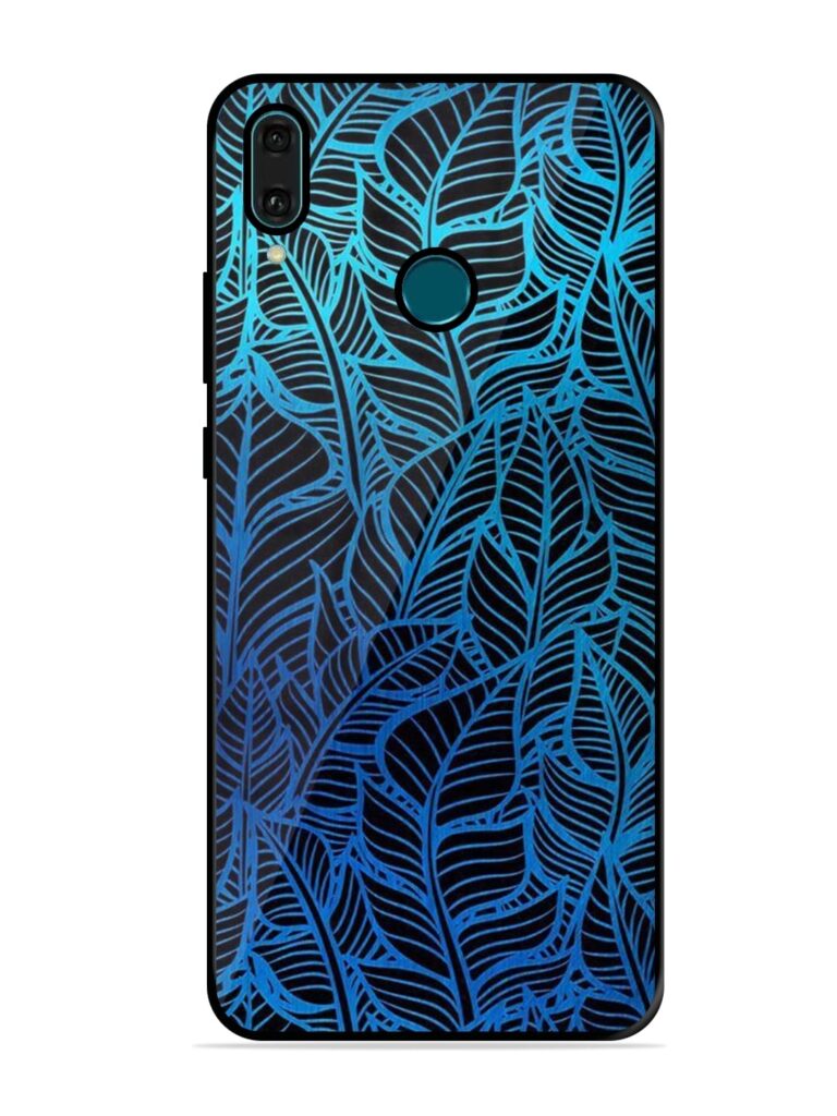 Decorative Topical Glossy Metal Phone Cover for Honor Y9 (2019) Zapvi
