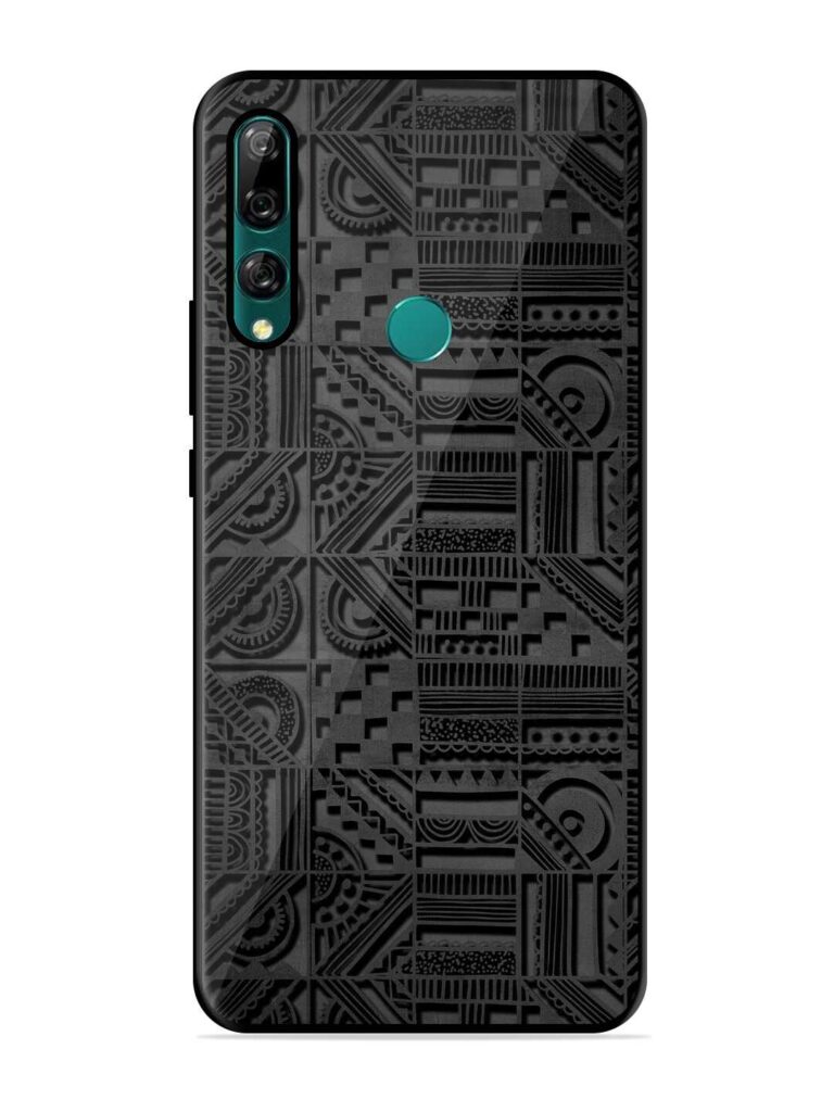 Seamless Pattern Glossy Metal Phone Cover for Honor Y9 Prime Zapvi