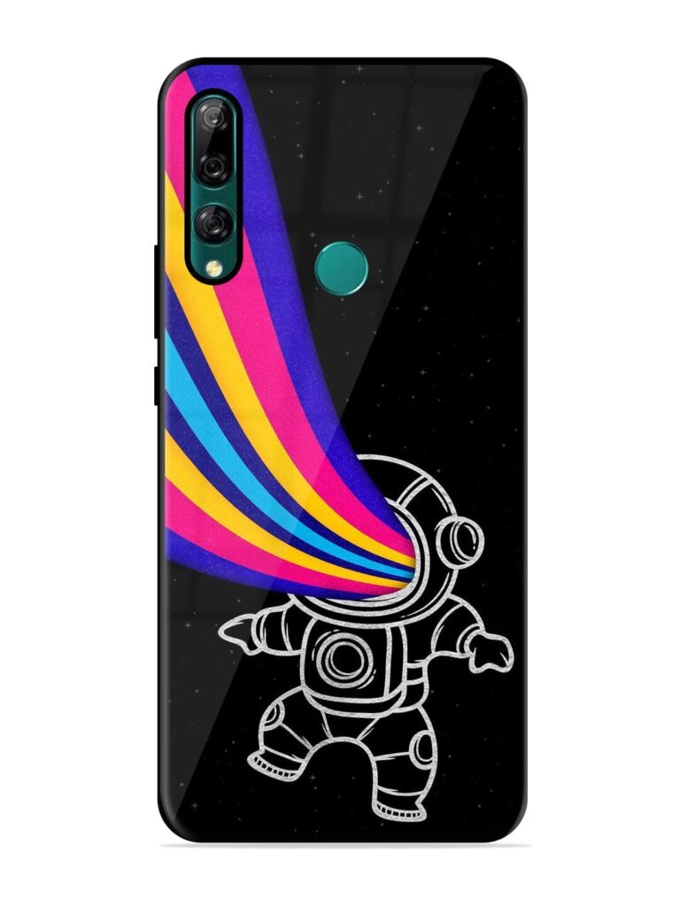 Astronaut Glossy Metal TPU Phone Cover for Honor Y9 Prime Zapvi