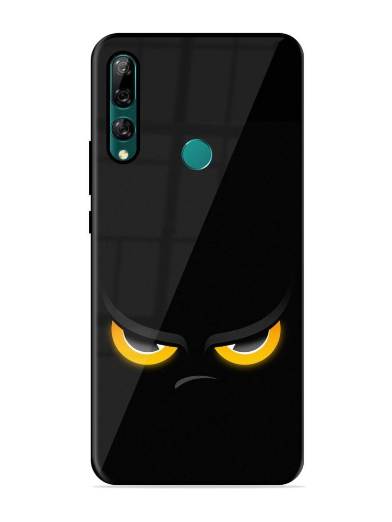 Scary Yellow Eye Glossy Metal TPU Phone Cover for Honor Y9 Prime Zapvi