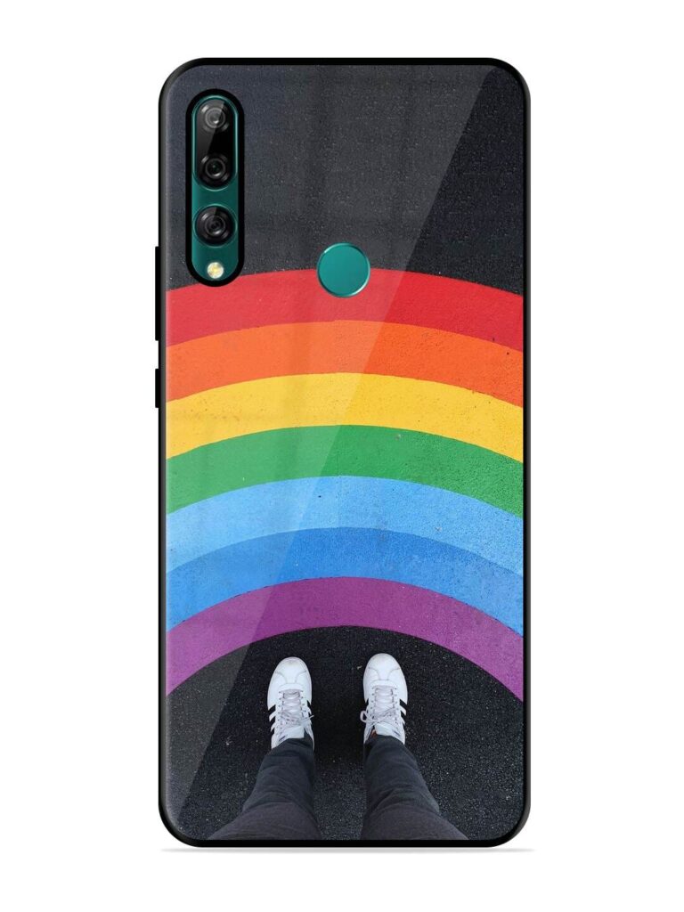 Legs Rainbow Glossy Metal TPU Phone Cover for Honor Y9 Prime Zapvi