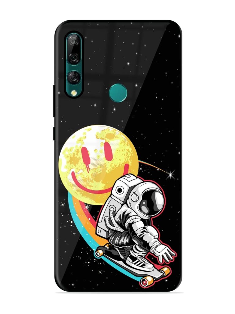 Astronaut Art Glossy Metal Phone Cover for Honor Y9 Prime Zapvi