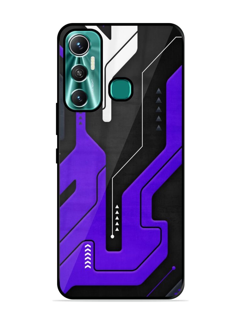 Dreamwalker N Art Glossy Metal Phone Cover for Infinix Hot 11 (2021) Zapvi