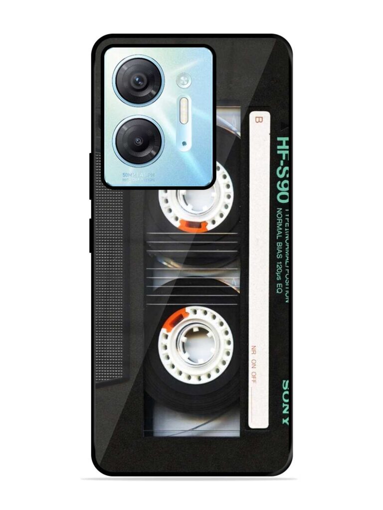 Sony Hf-S90 Cassette Glossy Metal Phone Cover for Infinix Hot 30 (5G) Zapvi