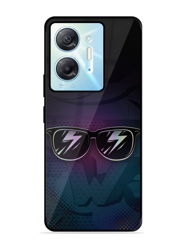 Sunmetales Art Glossy Metal Phone Cover for Infinix Hot 30 (5G) Zapvi