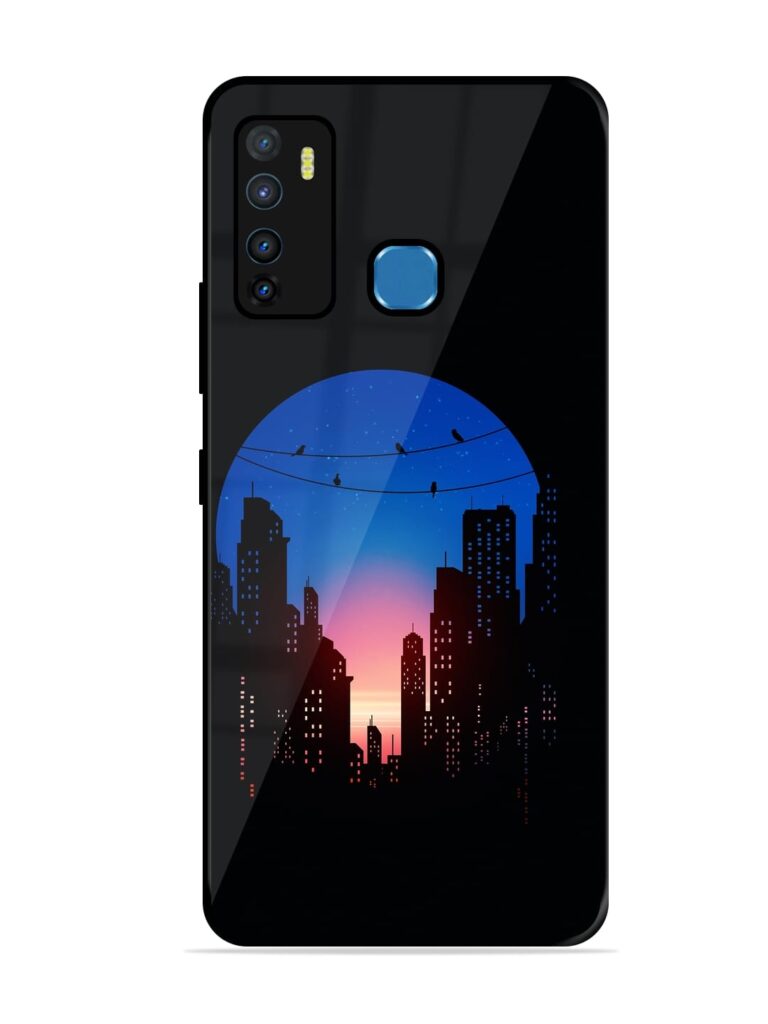 Minima City Vibe Glossy Metal Phone Cover for Infinix Hot 9 Zapvi