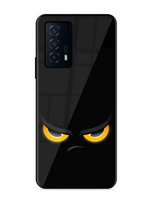 Scary Yellow Eye Glossy Metal TPU Phone Cover for Iqoo Z5 (5G) Zapvi