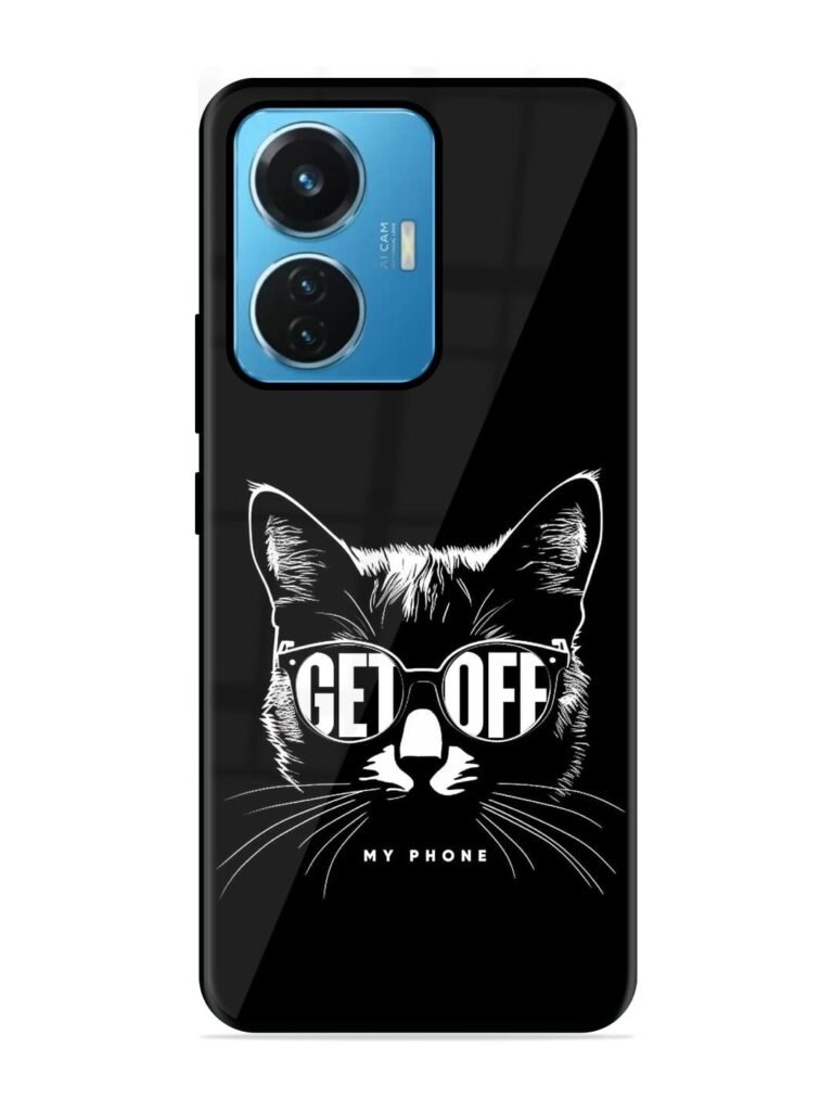 Get Off Glossy Metal TPU Phone Cover for Iqoo Z6 (44W) Zapvi