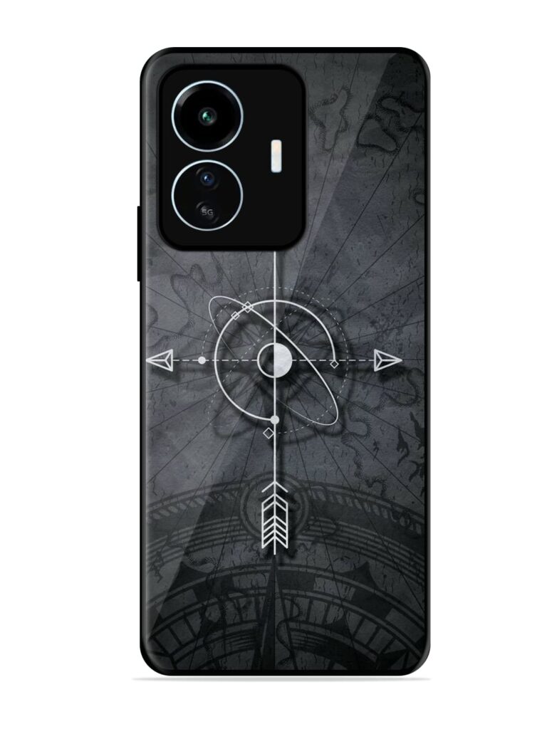 Lighting Cross Glossy Metal Phone Cover for Iqoo Z6 Lite Zapvi