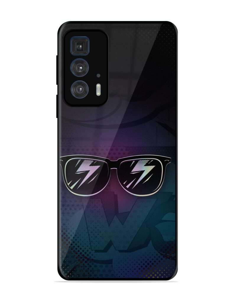 Sunmetales Art Glossy Metal Phone Cover for Motorola Edge 20 Pro Zapvi