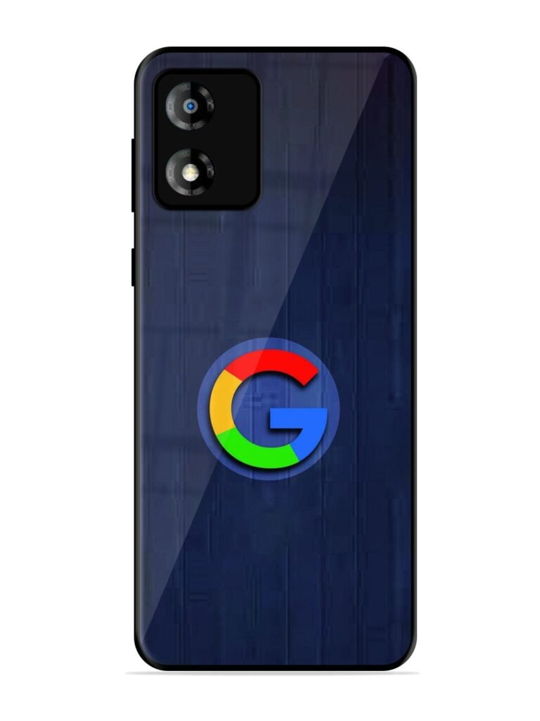 Google Logo Printed Glossy Metal TPU Phone Cover for Motorola Moto E13 Zapvi