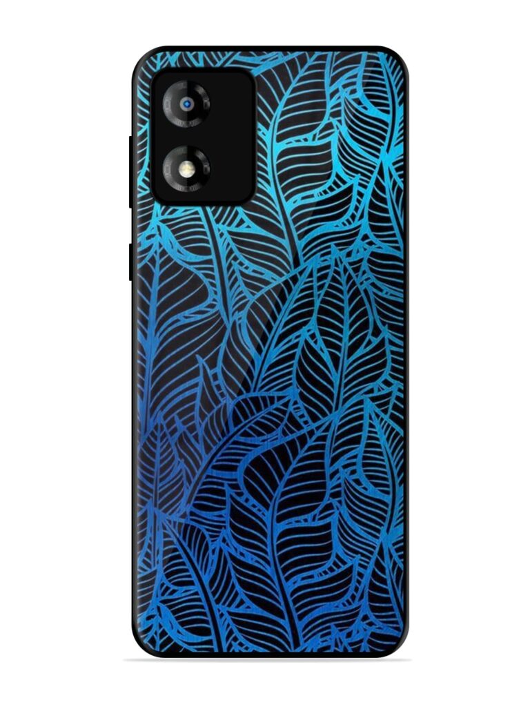 Decorative Topical Glossy Metal Phone Cover for Motorola Moto E13 Zapvi