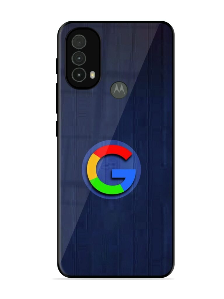 Google Logo Printed Glossy Metal TPU Phone Cover for Motorola Moto E40 Zapvi