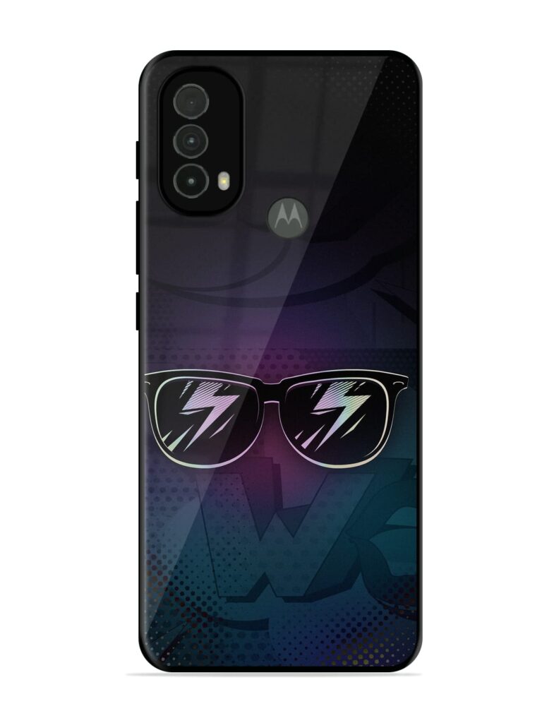 Sunmetales Art Glossy Metal Phone Cover for Motorola Moto E40 Zapvi