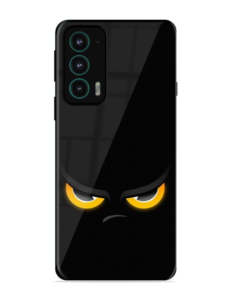 Cartoon Eye Glossy Metal Phone Cover for Motorola Moto Edge 20 Zapvi