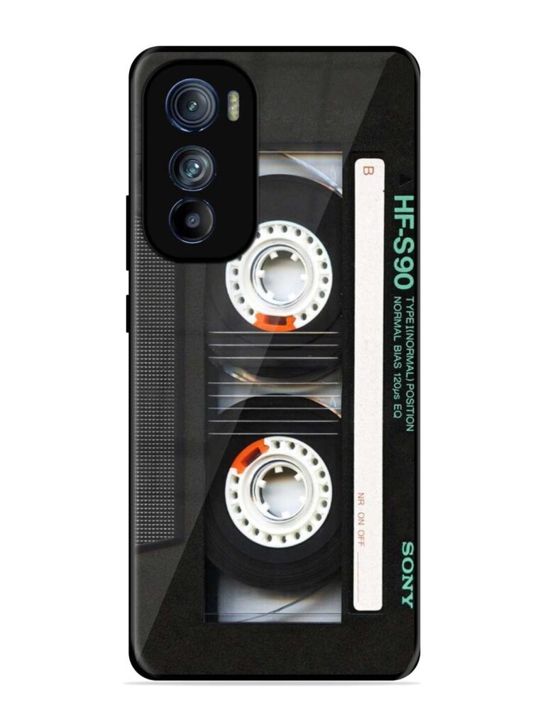 Sony Hf-S90 Cassette Glossy Metal Phone Cover for Motorola Moto Edge 30 Zapvi