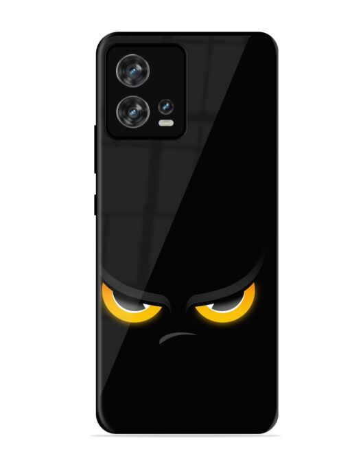 Cartoon Eye Glossy Metal Phone Cover for Motorola Moto Edge 30 Fusion Zapvi