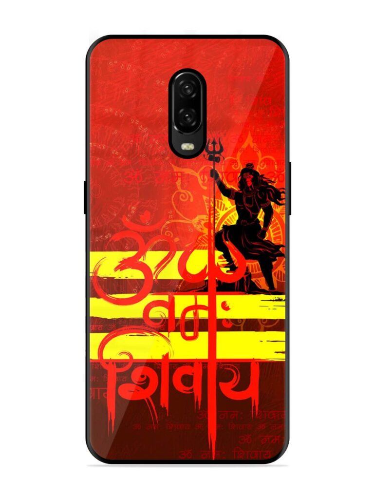 Illustration Lord Shiva Glossy Metal TPU Phone Cover for Oneplus 6T Zapvi
