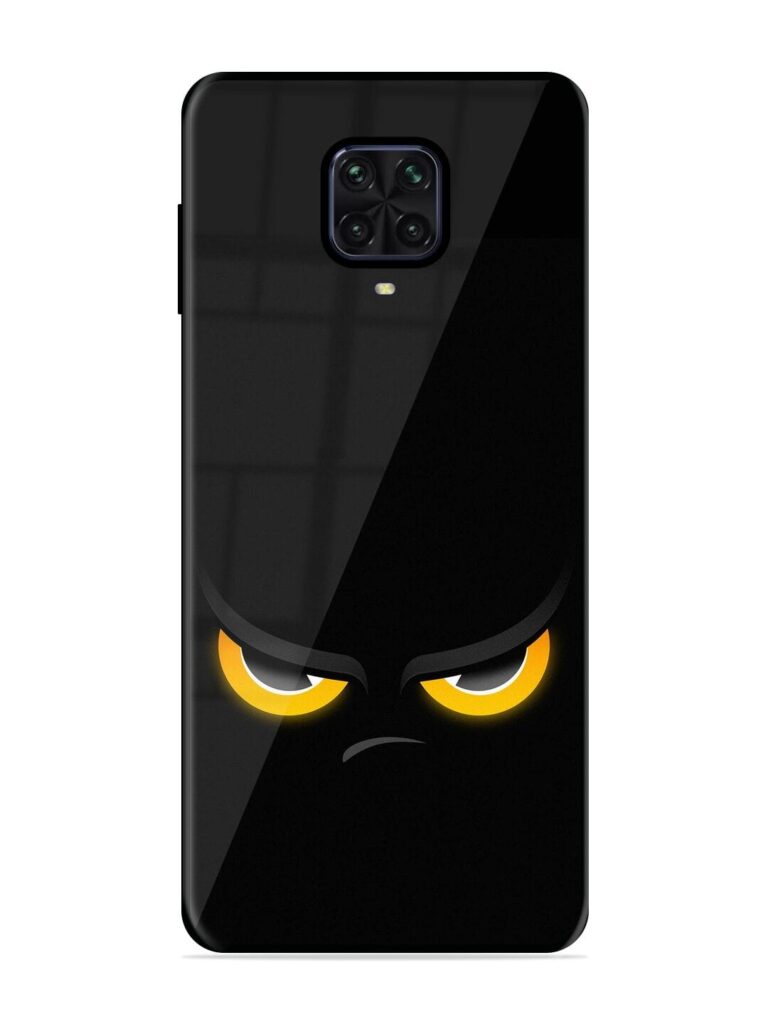 Scary Yellow Eye Glossy Metal TPU Phone Cover for Poco M2 Pro Zapvi