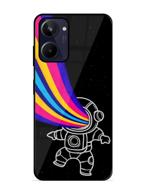 Astronaut Glossy Metal TPU Phone Cover for Realme 10 Zapvi