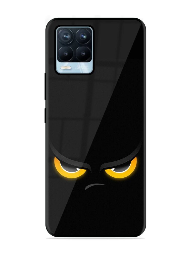Scary Yellow Eye Glossy Metal TPU Phone Cover for Realme 8 Pro Zapvi