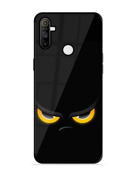 Scary Yellow Eye Glossy Metal TPU Phone Cover for Realme Narzo 20A Zapvi