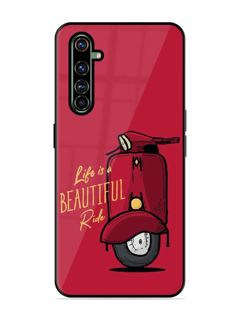 Life Is Beautiful Rides Glossy Metal Phone Cover for Realme X50 Pro Zapvi