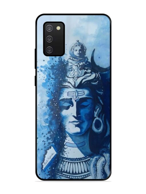 Shiv Art Glossy Metal Phone Cover for Samsung Galaxy A02S Zapvi