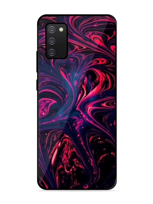 Abstract Background Glossy Metal Phone Cover for Samsung Galaxy A03S Zapvi
