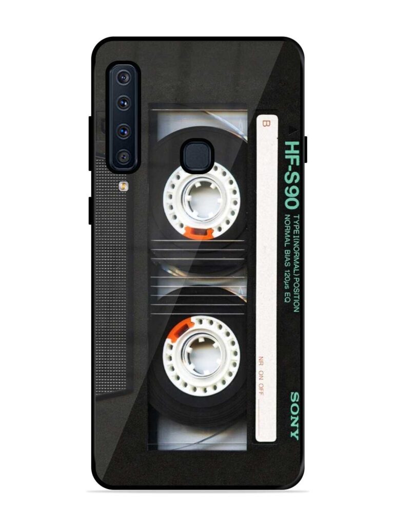 Sony Hf-S90 Cassette Glossy Metal Phone Cover for Samsung Galaxy A9 (2018) Zapvi