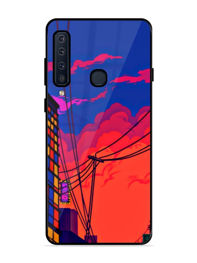 Sky At Morning Glossy Metal Phone Cover for Samsung Galaxy A9 (2018) Zapvi