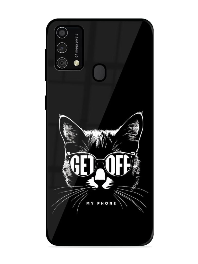 Get Off Glossy Metal TPU Phone Cover for Samsung Galaxy F41 Zapvi