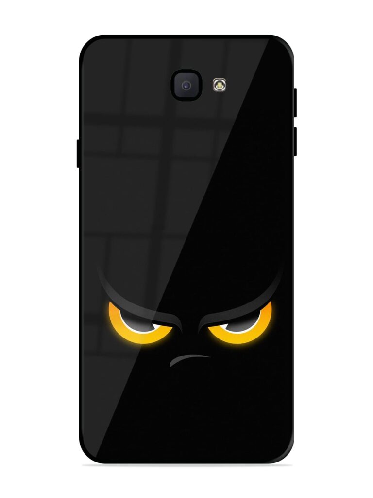 Cartoon Eye Glossy Metal Phone Cover for Samsung Galaxy J7 Prime Zapvi