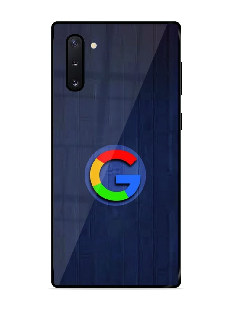 Google Logo Printed Glossy Metal TPU Phone Cover for Samsung Galaxy Note 10 Zapvi