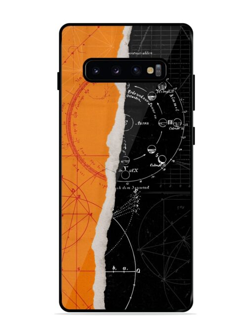 Planning Zoning Glossy Metal Phone Cover for Samsung Galaxy S10 Plus Zapvi