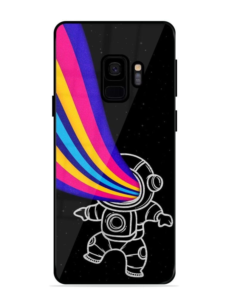 Astronaut Glossy Metal TPU Phone Cover for Samsung Galaxy S9 Zapvi