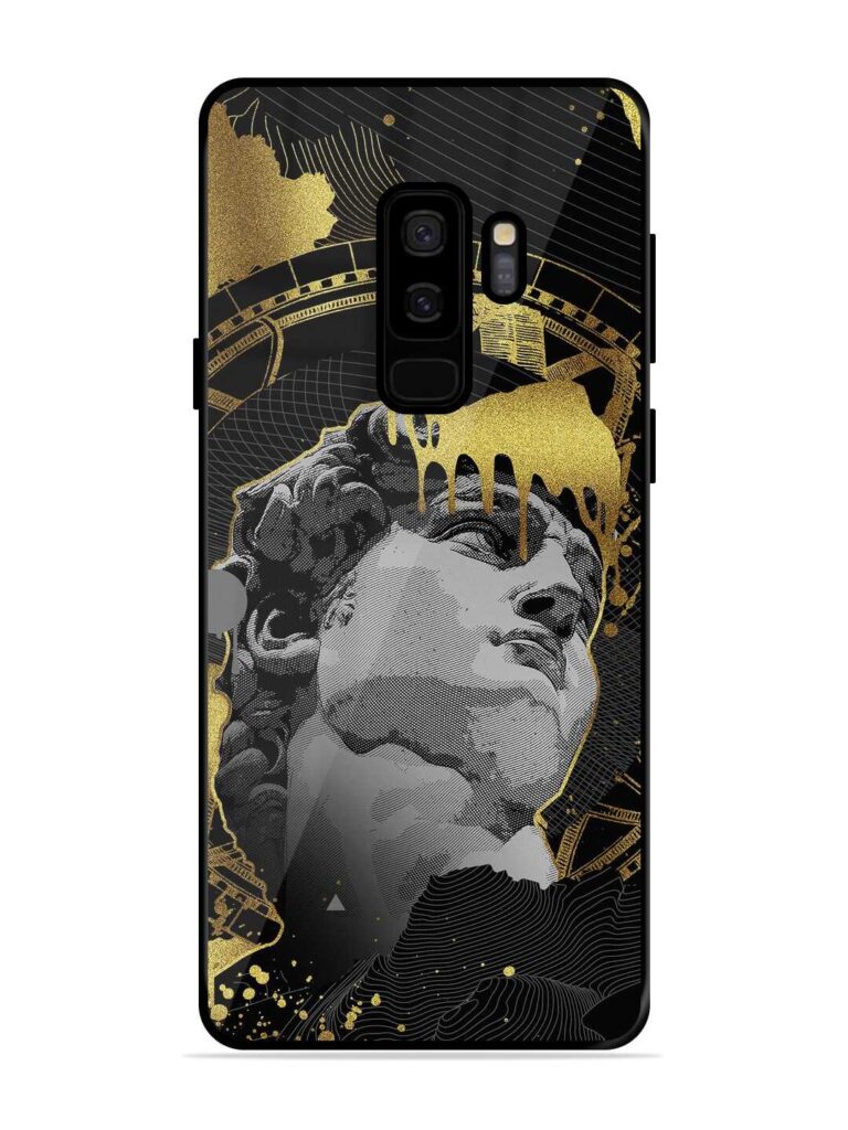 Roman Face Glossy Metal Phone Cover for Samsung Galaxy S9 Plus Zapvi