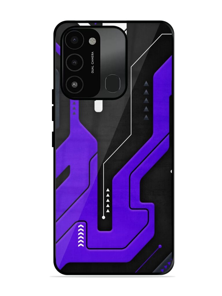 Dreamwalker N Art Glossy Metal Phone Cover for Tecno Spark Go (2022) Zapvi