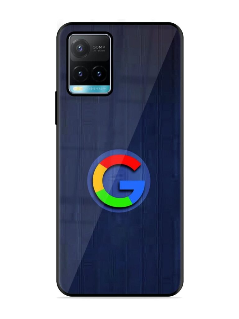 Google Logo Printed Glossy Metal TPU Phone Cover for Vivo Y33S Zapvi