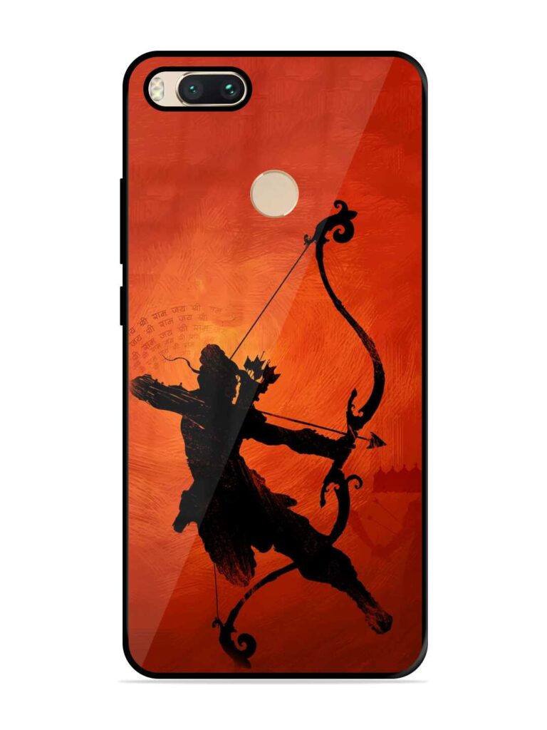 Illustration Lord Rama Glossy Metal Phone Cover for Xiaomi Mi A1 Zapvi