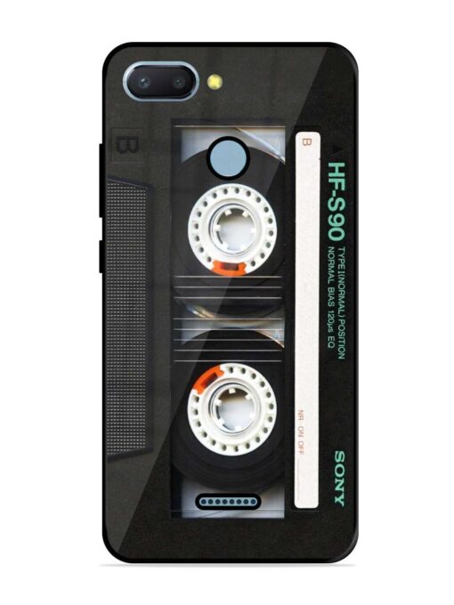 Sony Hf-S90 Cassette Glossy Metal Phone Cover for Xiaomi Redmi 6 Zapvi