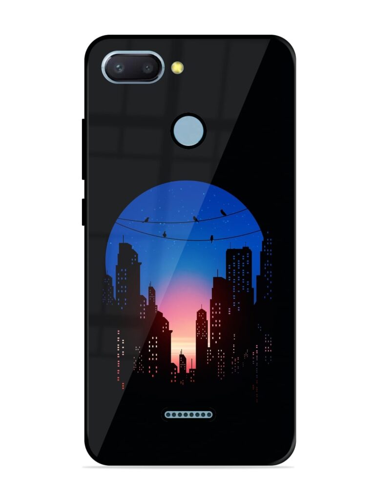 Minima City Vibe Glossy Metal Phone Cover for Xiaomi Redmi 6 Zapvi